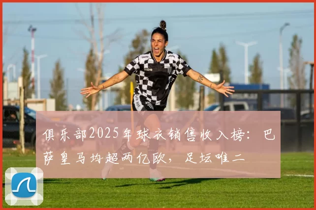 俱乐部2025年球衣销售收入榜：巴萨皇马均超两亿欧，足坛唯二
